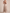 Champagne-Colored Slip-On Satin Midi Dress