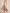Champagne-Colored Slip-On Satin Midi Dress