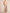 Champagne-Colored Slip-On Satin Midi Dress