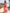 Pink Floral Watercolor Print Chiffon Maxi Dress