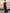 Navy Blue Chiffon Strapless Maxi Dress