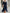 Navy Blue Chiffon Draped Ruffle Three Quarter Sleeves Maxi Dress