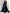 Navy Blue Sequined Square Neck Maxi Dress