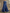 Deep Dark Blue Mesh Embroidered Sequined Satin Layered Maxi Dress