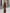 Coffee Colored Draped Cowl Neck Maxi Dress