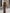 Coffee Colored Draped Cowl Neck Maxi Dress