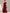 Burgundy Chiffon One Shoulder Short Sleeved Draped Maxi Dress