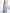 Blue Satin Shoulder Maxi Dress