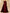 Burgundy Red Boat Collar Shawl Sleeves Maxi Dress