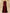 Burgundy Red Boat Collar Shawl Sleeves Maxi Dress