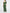 Blue Green Satin Asymmetrical Off Shoulder Midi Dress