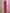 Asymmetrical Pink And Black Midi Dress