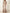 Champagne Colored Satin Sequined Tulle Maxi Dress