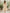 Cream Printed Chiffon V-Neck Puff Sleeve Long Sleeve Midi Dress