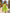 Yellow Green Strapless Bow Tulle Mini Dress