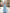 Sky Blue Draped Chiffon High Slit Maxi Dress