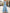 Sky Blue Draped Chiffon High Slit Maxi Dress