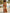 Long Sleeve Chiffon With Orange Floral Print And Deep V-Neck Maxi Dress
