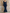 Navy Blue Lace-sleeved Midi Dress