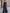 Dark Blue Draped Long Sleeved Chiffon Maxi Dress