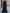 Dark Blue Draped Long Sleeved Chiffon Maxi Dress