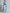 Blue Ink Wash Print Pleated Chiffon Long Sleeves Maxi Dress