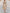 Champagne Colored Off Shoulder Long Sleeved Sequined Satin Midi Dress