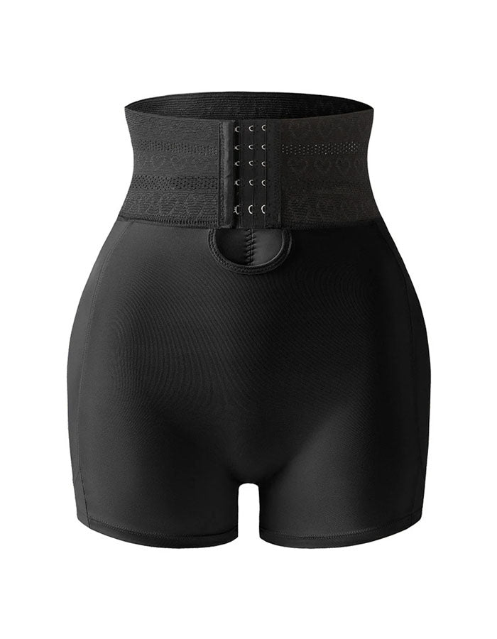 High-waisted Tummy-flattening Hip-enlarging Buttock-lifting Snap-button Underwear