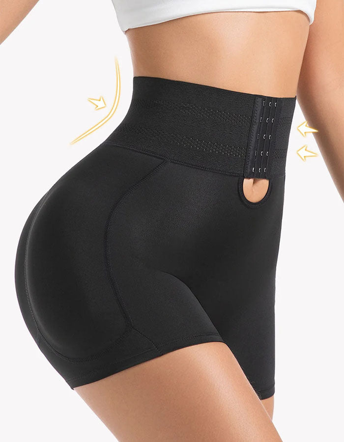 High-waisted Tummy-flattening Hip-enlarging Buttock-lifting Snap-button Underwear