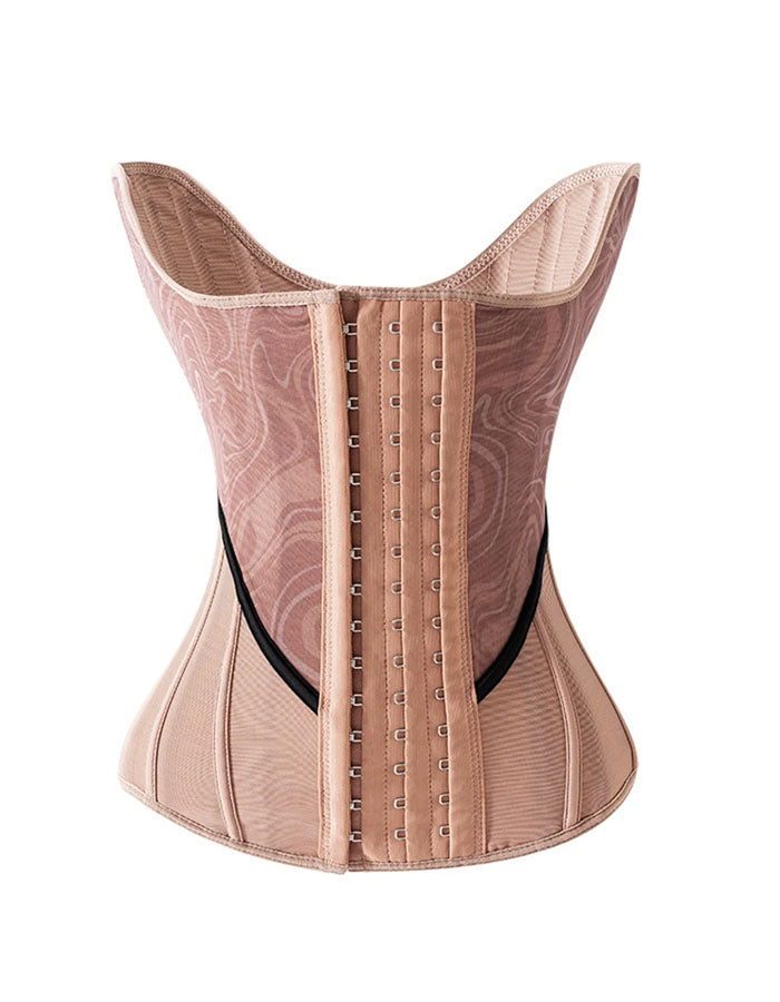 V-shaped Hip Support Mesh Compression Waist Trainer For Body Shaping And Tummy Control