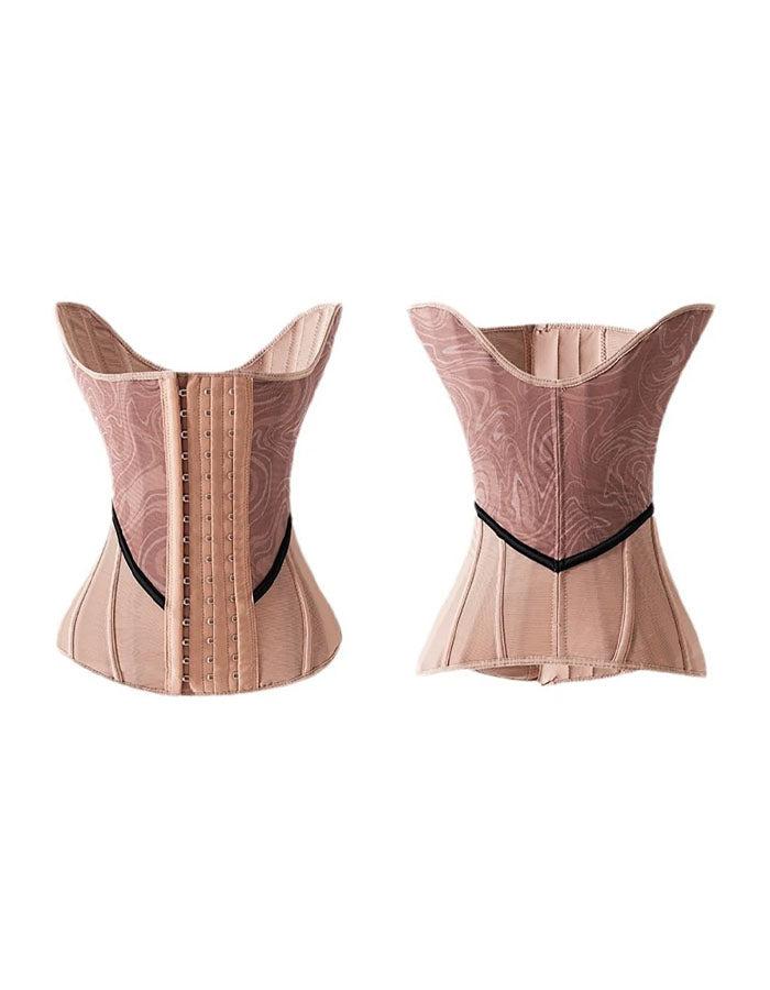 V-shaped Hip Support Mesh Compression Waist Trainer For Body Shaping And Tummy Control