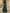 Green Sequined Short Sleeved Deep V-Neck Satin Maxi Dress