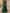 Green Sequined Short Sleeved Deep V-Neck Satin Maxi Dress