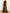 Navy Blue One‑Shoulder Ruched Satin Bodice Gold Floral Print Chiffon High‑Slit Maxi Dress