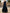 Navy Blue One Shoulder Chiffon 3D Floral Maxi Dress