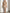 Champagne Colored Sleeveless Satin Round Neck Knee Dress