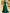 Boat‑Neck 3/4 Sleeve Satin A‑Line Train Formal Evening Gown Maxi Dress