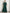 Dark Green Chiffon Shawl With Lace And Sequins Maxi Dress