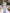 Light Blue Chiffon Round Neck Pleated Three Quarter Length Flared Sleeves Maxi Dress