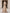 Champagne Satin Long Round Neck Maxi Dress