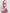 Rose Pink Satin Sleeveless Floral Maxi Dress
