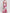 Rose Pink Satin Sleeveless Floral Maxi Dress