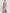 Rose Pink Satin Sleeveless Floral Maxi Dress
