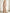Nude Chiffon Long Sleeved V-Neck Maxi Dress