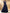 Dark Blue Satin With A Stand Up Collar Maxi Dress