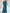 Green Round Neck Chiffon Jumpsuit