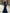Satin Portrait Collar Illusion Lace Half Sleeve Maxi Dress