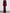 Burgundy Velvet Crew Neck With Feather Cuffs Maxi Dress
