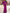Rose Pink Long Sleeved Round Neck Maxi Dress