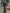 Brown Floral Lace Round Neck Batwing Sleeve Maxi Dress